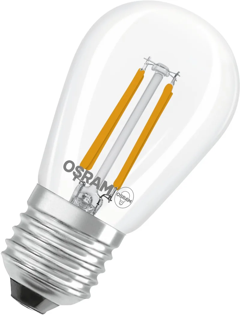LED lamp Superstar Edison ST45 Filament dimbaar, 2700 K warm wit, 3,4 W, E27, helder, 470 lm, voor decoratieve armaturen, vintage look, 15.000 uur de Osram – photo produit