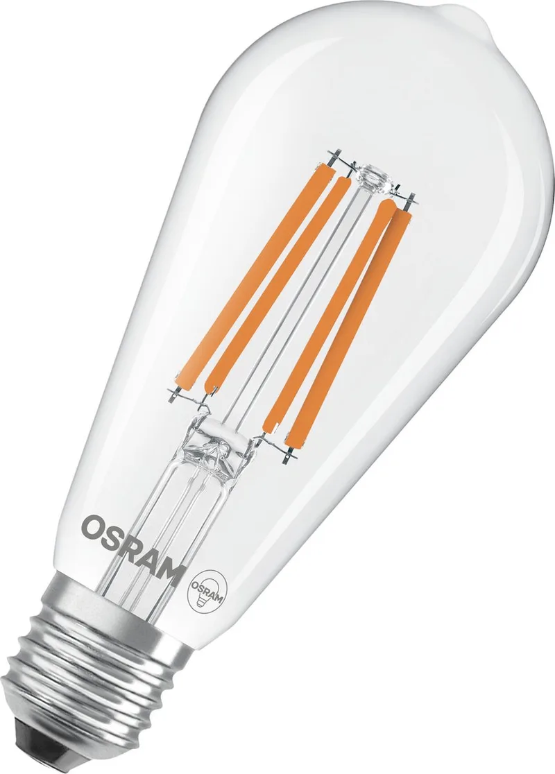 LED Lamps E27 Edison Filament Helder 2.2W 470lm - 840 Koel Wit | Vervangt 40W von Osram – Produktfoto