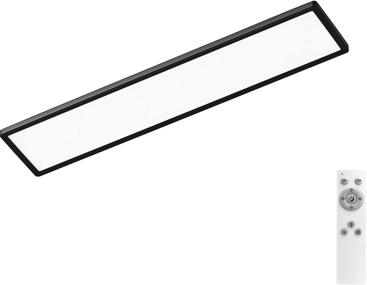 LED-paneel 2600 K / 4000 K / 6000 K, warm wit, 2500 lm, 30 W, polypropyleen (PP), 120° bundelhoek de Osram en Noir – photo produit