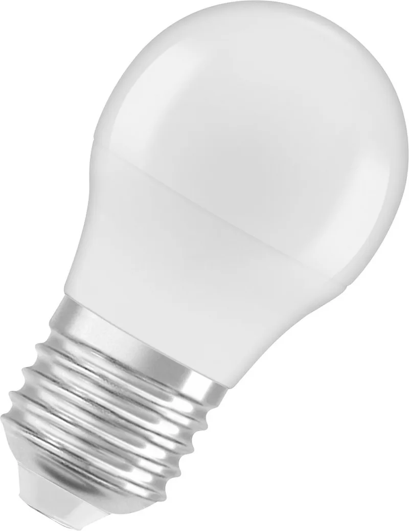 LED PCR LAMP WITH CLASSIC P in P-Form, LED-Lampe, Matt, 4,9 W, (ex 40 W), 470 lm, Kaltweiß, 6500 K, 15000 h, CRI 80 van Osram – productfoto