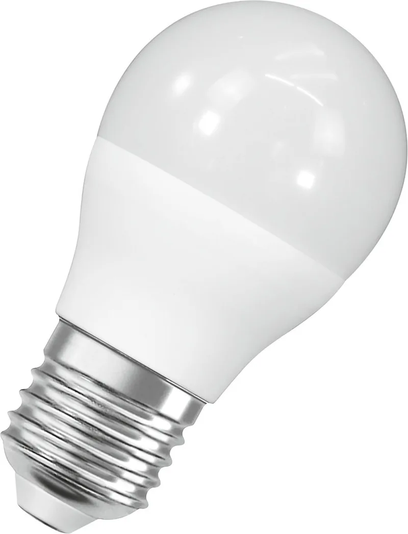 LED PCR LAMP WITH CLASSIC P in P-Form, LED-Lampe, Matt, 7,5 W, (ex 60 W), 806 lm, Kaltweiß, 6500 K, 15000 h, CRI 80 by Osram – product photo