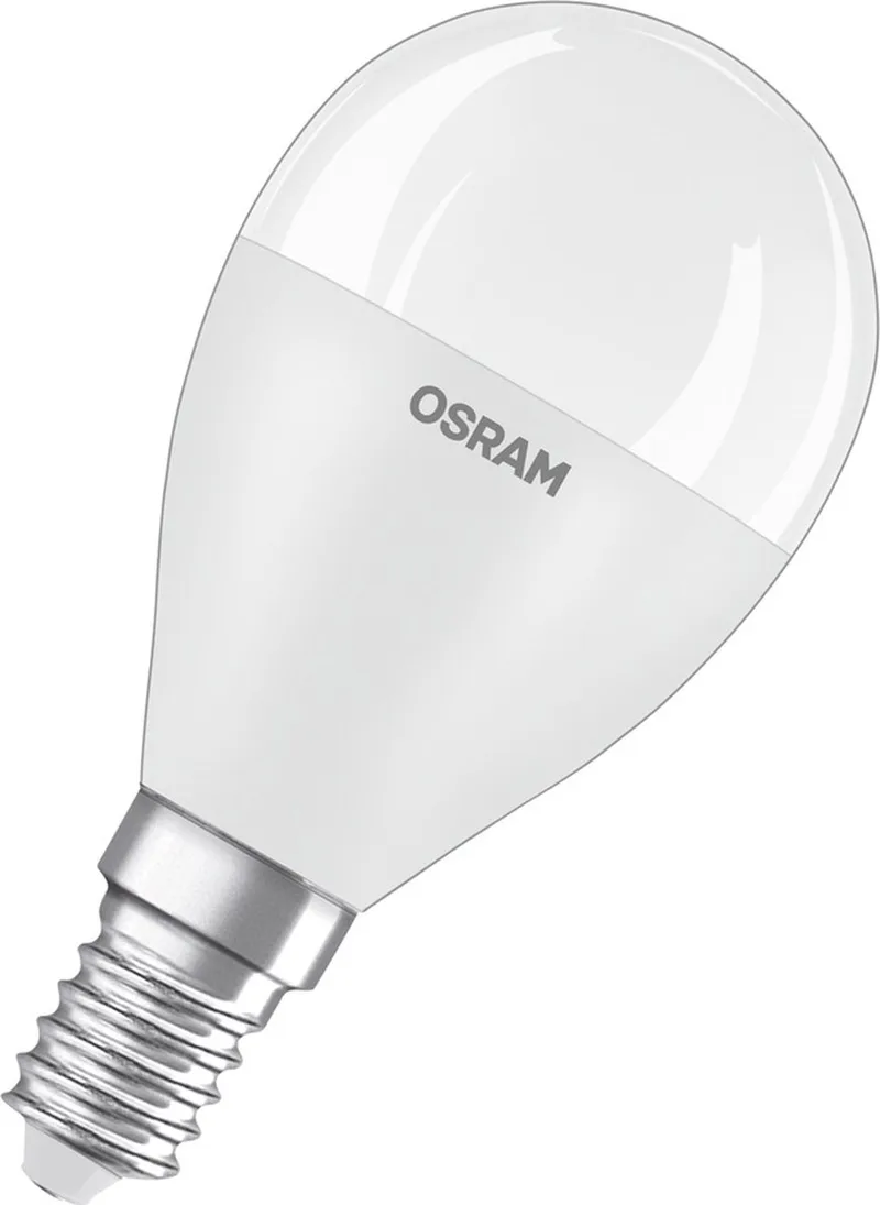 LED PCR LAMP WITH CLASSIC P in P-Form, LED-Lampe, Matt, 7,5 W, (ex 60 W), 806 lm, Kaltweiß, 4000 K, 15000 h, CRI 80 by Osram – product photo