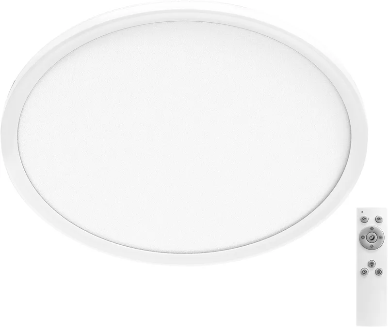 LED-plafondlamp Orbis EasyFix wit, 3000 K / 4000 K / 6000 K, warm wit, 1850 lm, 22 W, 42 cm Ø, polypropyleen de Osram en Blanc – photo produit