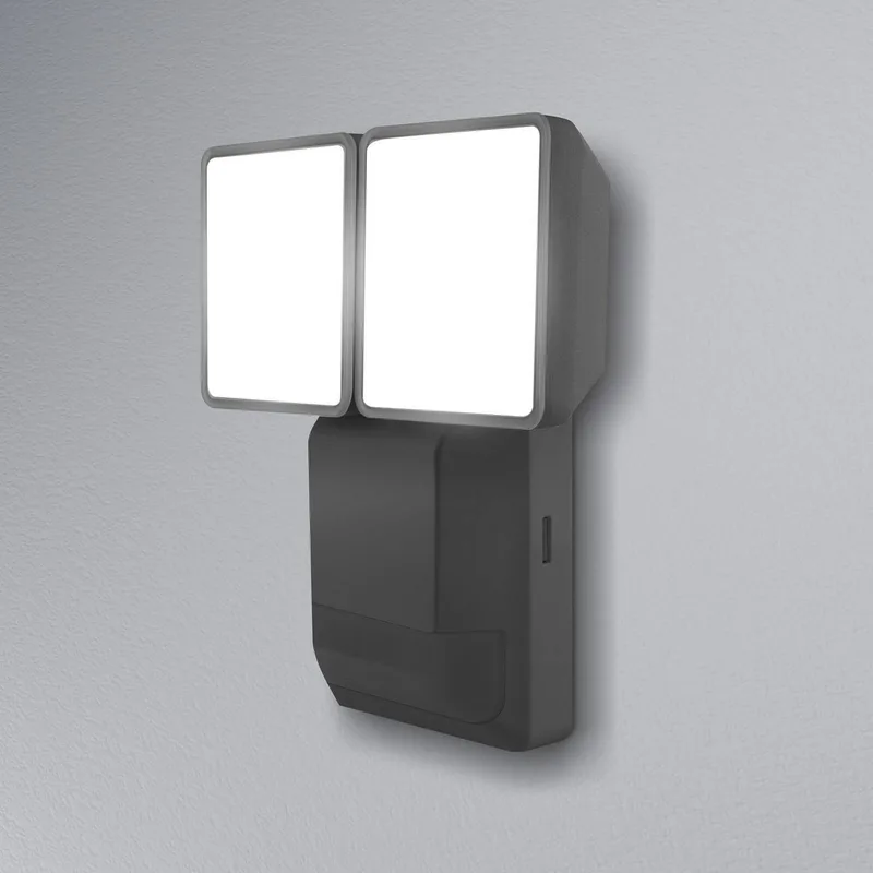 LED-sensor buitenwandspot ENDURA PRO, grijs, IP55 by Osram in Dark grey – product photo