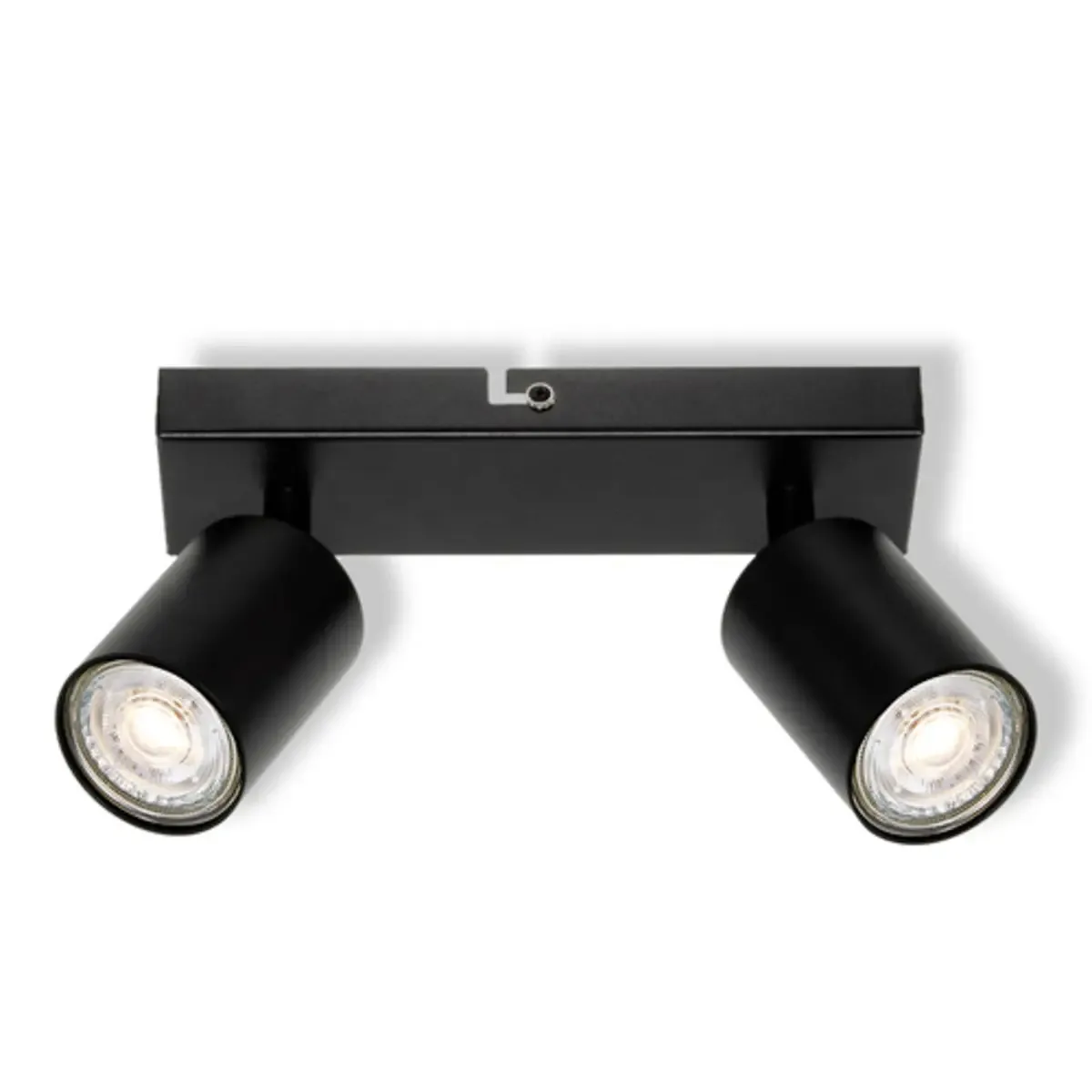 LED SPOT ELEMENTAL BLACK 2XGU10 BLACK 4099854587542 Deckenstrahler LED-Reflektorlampe GU10 Schwarz von Osram – Produktfoto