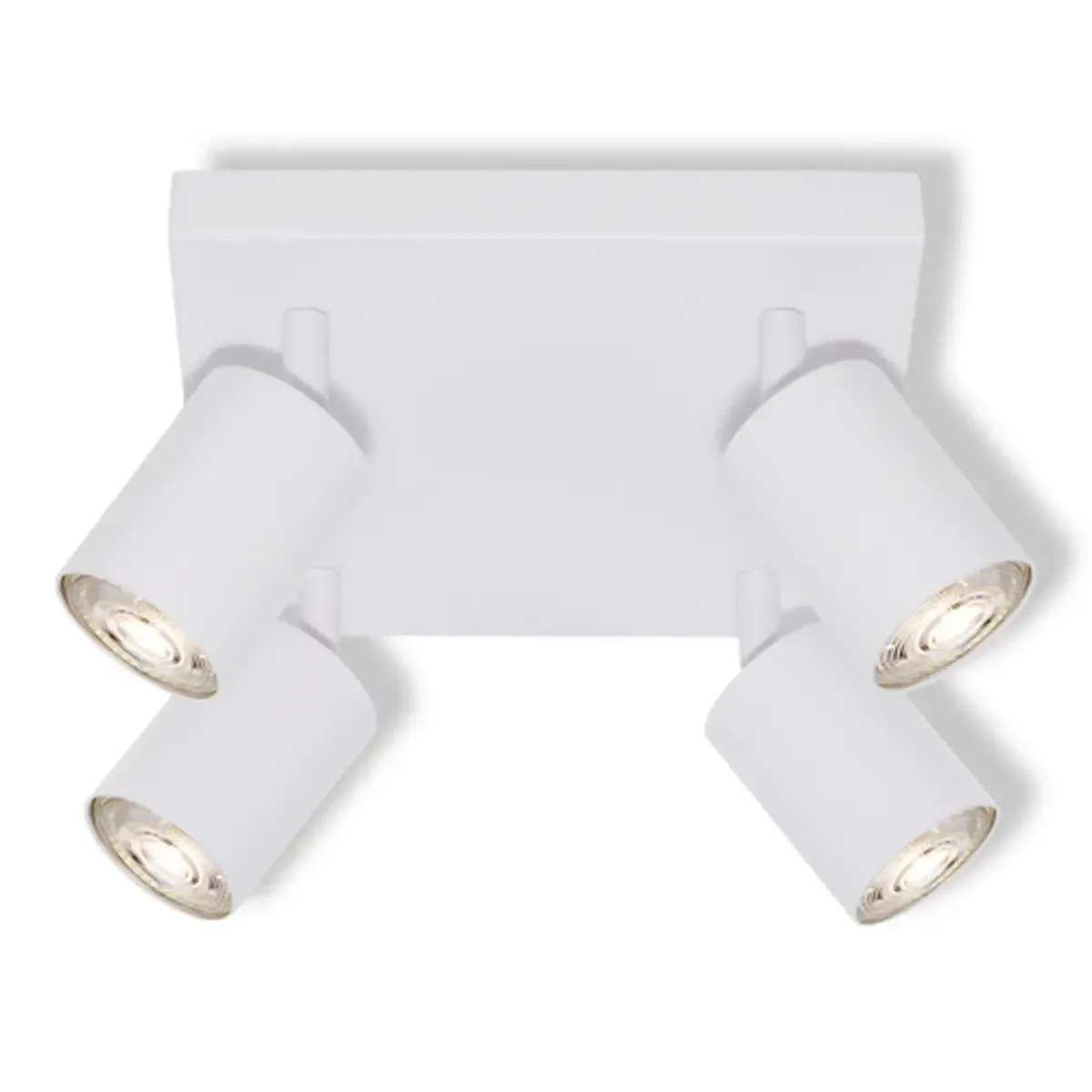 LED SPOT ELEMENTAL WHITE 4XGU10 PLATE WHITE 4099854587696 Deckenstrahler LED-Reflektorlampe GU10 Weiß by Osram – product photo