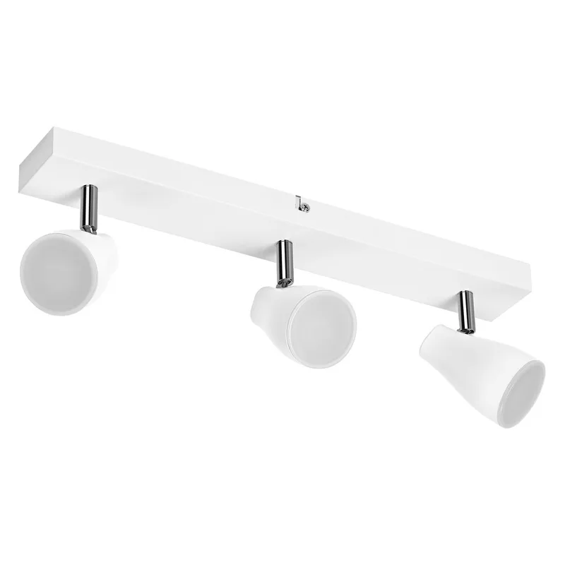 LED SPOT PEAR plafondmontagespot 430mm, wit, 12,9W, 630lm, gericht licht met warm witte lichtkleur, met flexibele GU10 kop, inclusief GU10 lamp, IP20, 2700K. de Osram – photo produit