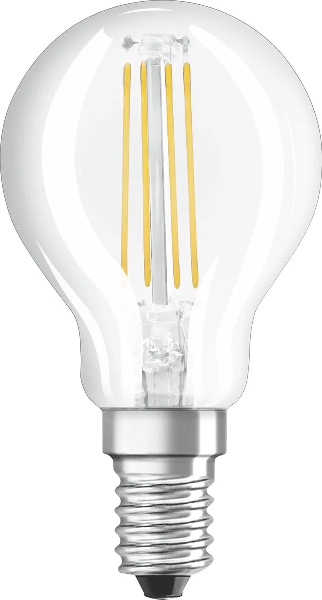 LED SST Classic P45 Lamp E14 - 5W 470lm 4000K 230V - Ø45mm - Geschikt voor wandlampen, plafonnières, keukens de Osram – photo produit