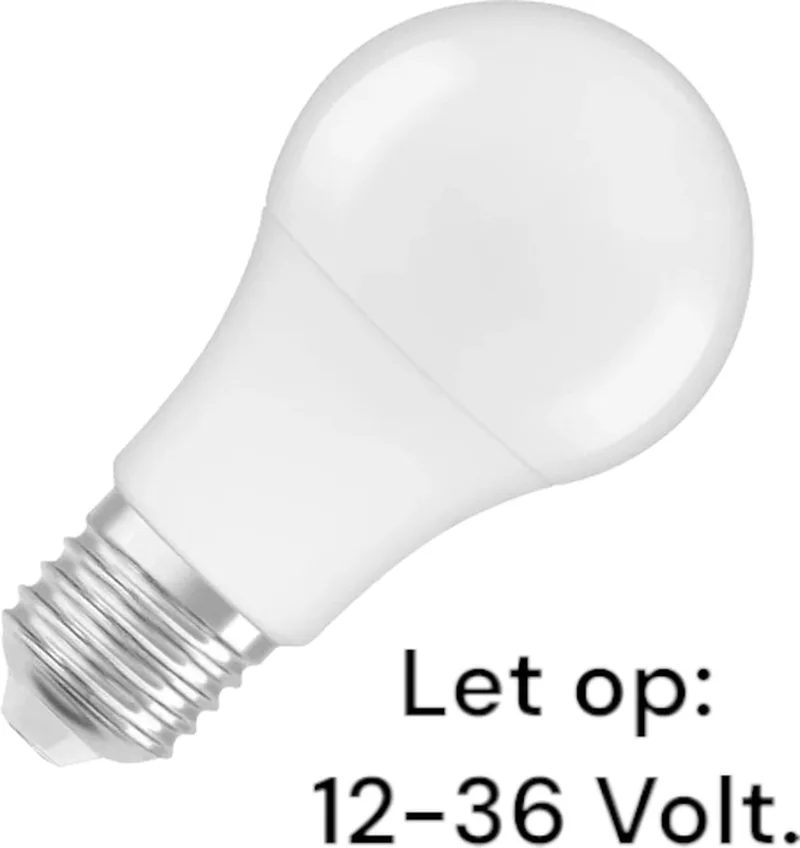 LED Star Classic E27 Peer Mat 6.5W 600lm - 827 Zeer Warm Wit | Vervangt 45W de Osram – photo produit