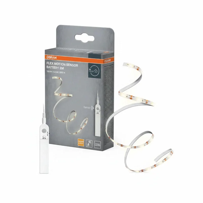 LED-Streifenleuchte mit Bewegungsmelder, Weiß de Osram – photo produit