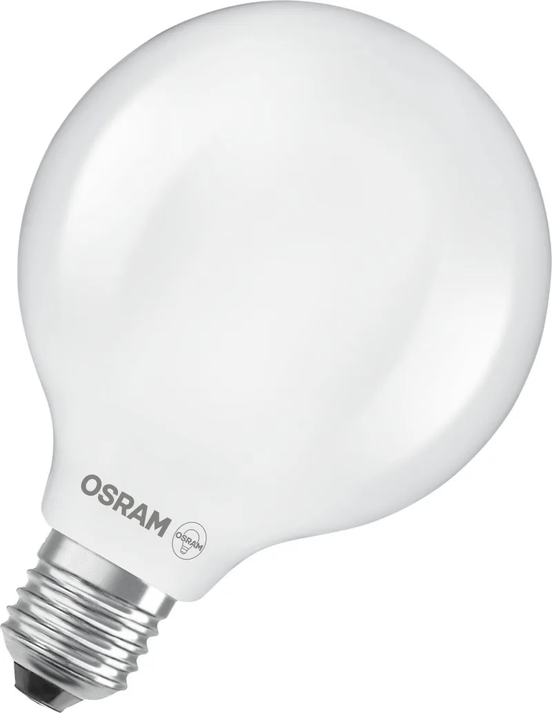 LED-lampa Globe G95 E27 3,8W matt 4 000K från Osram – produktbild