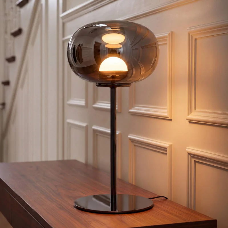 LED tafellamp Decor Satellite hoogte 32 cm CCT dimbaar by Osram in Grey – product photo