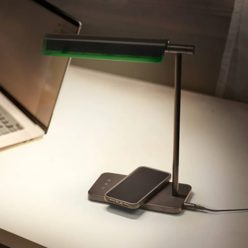 LED tafellamp Office Line Desk Roof CCT, dimbaar von Osram in Schwarz – Produktfoto