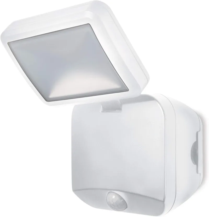 LED wand- en plafondlamp, lamp voor buitentoepassingen, koel Batterij LED Spotlight Single de Osram en Blanc – photo produit