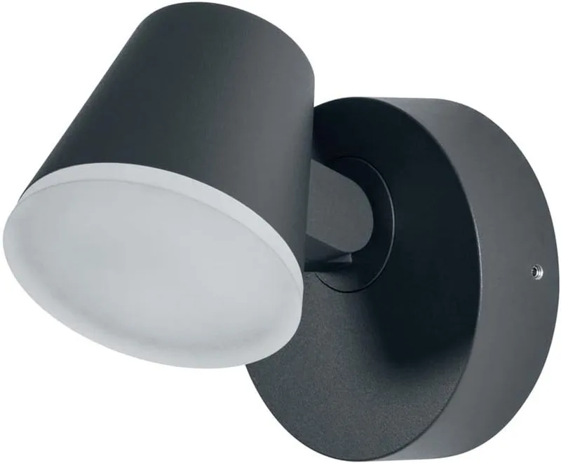 LED wand- en plafondlamp, lamp voor buitentoepassingen, warm Endura Style Midi Spot I de Osram en Blanc – photo produit
