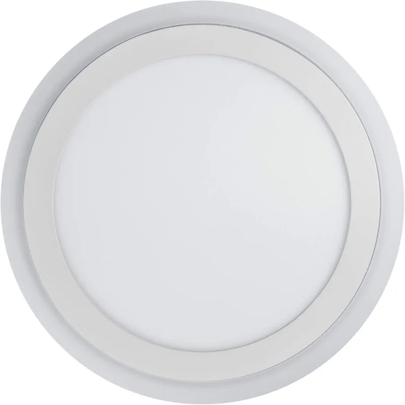 LED wand- en plafondlamp, licht voor binnen, warm zones individueel regelbaar via wandschakelaar, herinneringsfunctie, LED Click Round Round de Osram en Blanc – photo produit