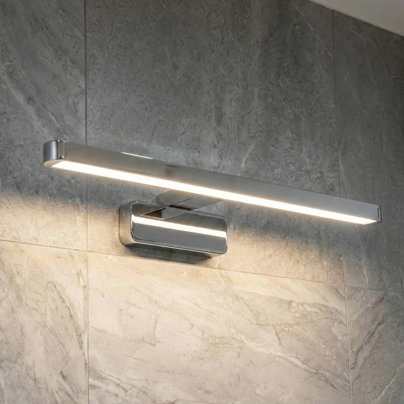 LED wandlamp ORBIS DISC BAR, 40 cm, IP44 CCT von Osram in Chrom – Produktfoto