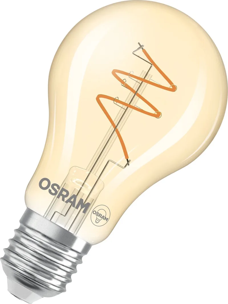 Ledvance 1906 Classic A LED, 4.9W, E27, Gold, Vintage-Look, 4058075836525 by Osram – product photo