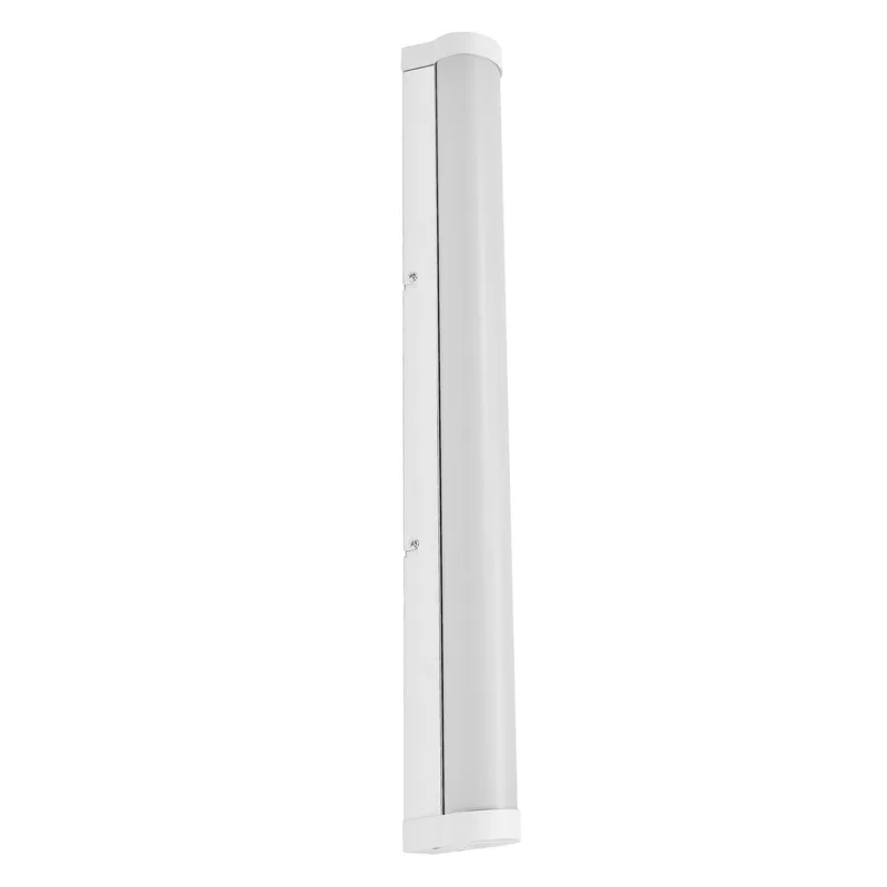 ORBIS Buisspiegel-/wandlamp met LED, mat glas/wit, 12W, 1200lm, dimbaar, 3000/4000K verstelbaar via wandschakelaar, 60cm diameter, IP44 bescherming tegen vreemde voorwerpen/spatwater by Osram in White – product photo