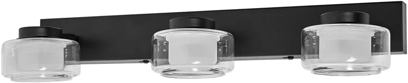 ORBIS Flame wand- en plafondlamp met LED, 16,5W, 1050lm, 3000/4000K, kleurtemperatuur instelbaar via wandschakelaar (koud wit/warm wit), IP44 bescherming tegen vreemde voorwerpen en spatwater fra Osram i Sort – produktbillede