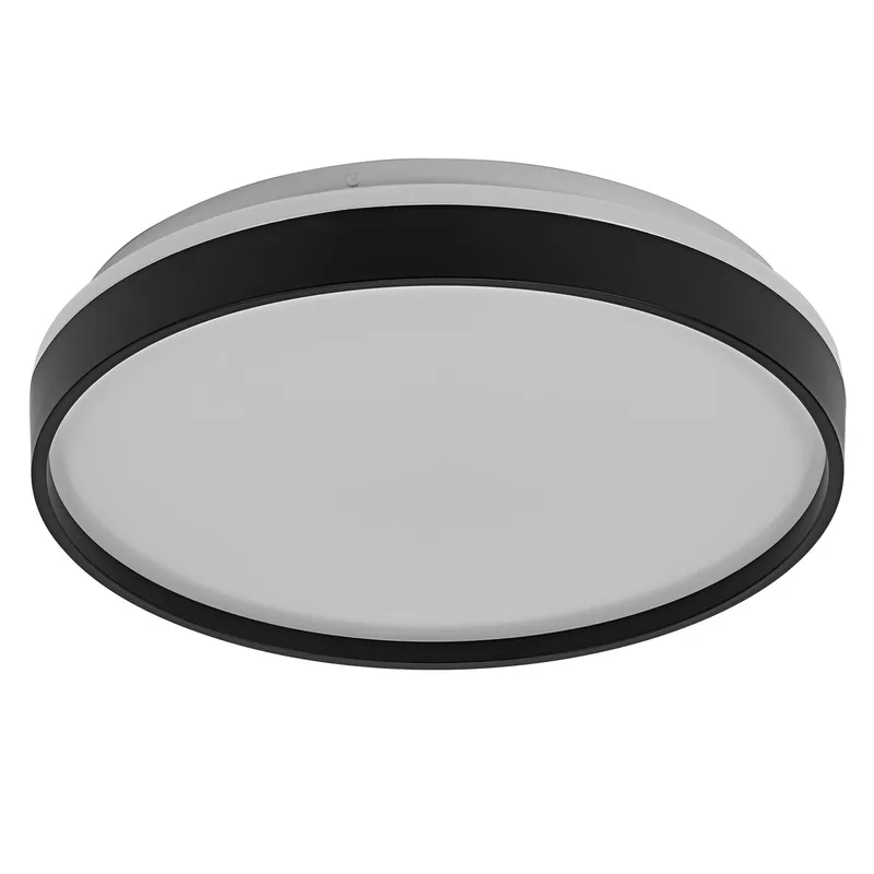 ORBIS Gisela LED Plafondlamp 385mm, 24W, 3000K warm wit, Metaal met Kunststof ring, IP20 by Osram in Black – product photo