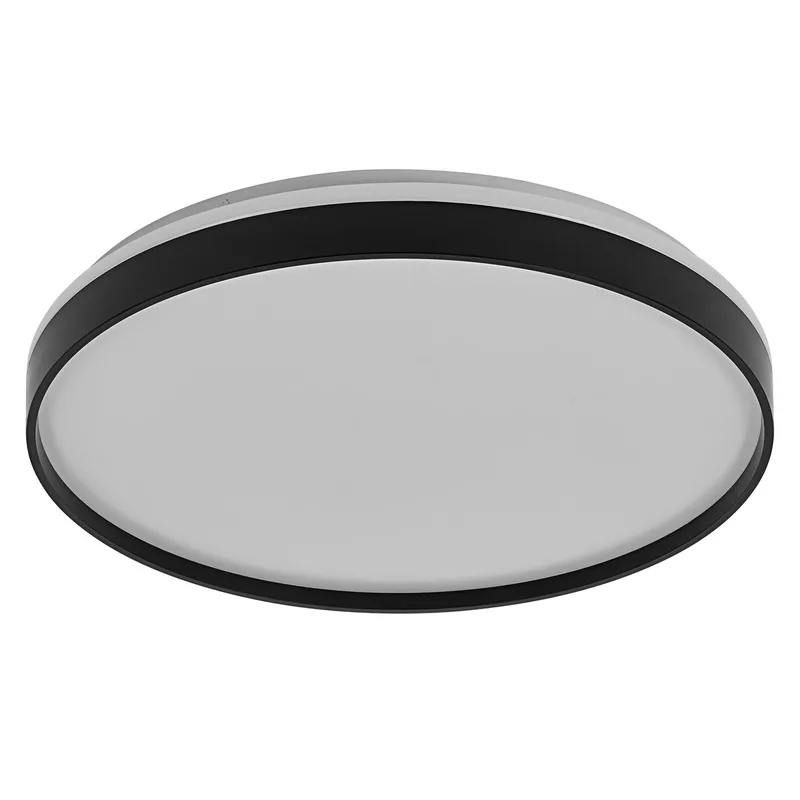 ORBIS Gisela LED Plafondlamp 485mm, 36W, 3000K warm wit, Metaal met Kunststof ring, IP20 fra Osram i Sort – produktbillede