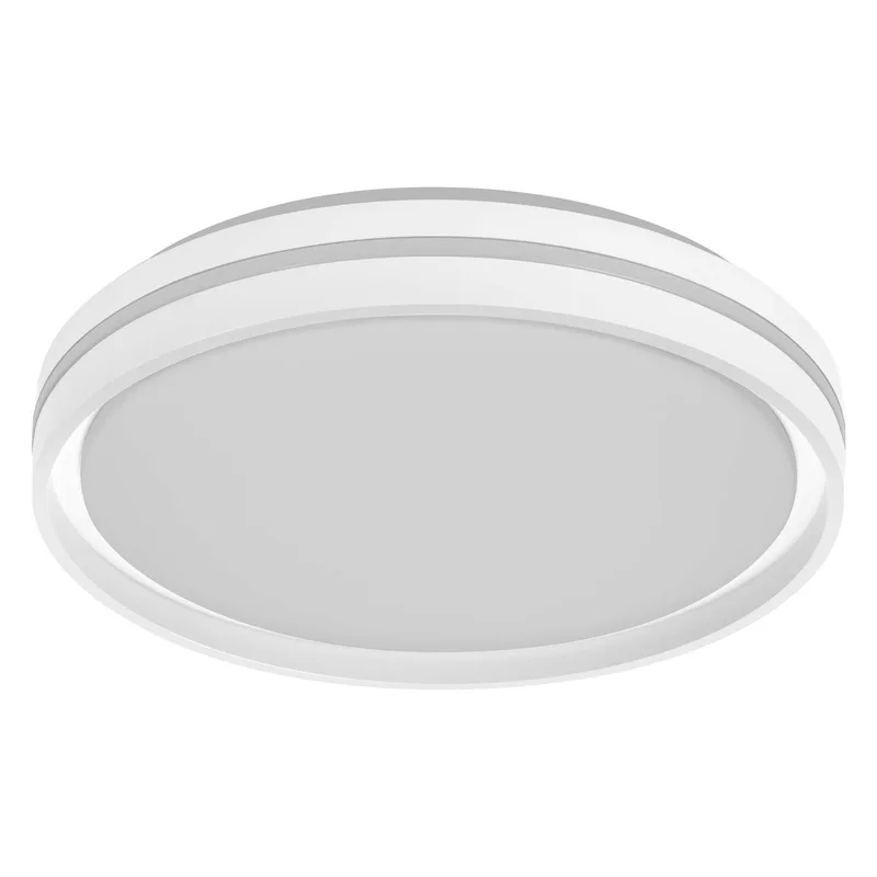 Orbis Noemi LED Plafondlamp 390mm, Wit, 3000K warm wit, 3-staps dimbaar, Click-DIM, IP20 von Osram in Weiß – Produktfoto