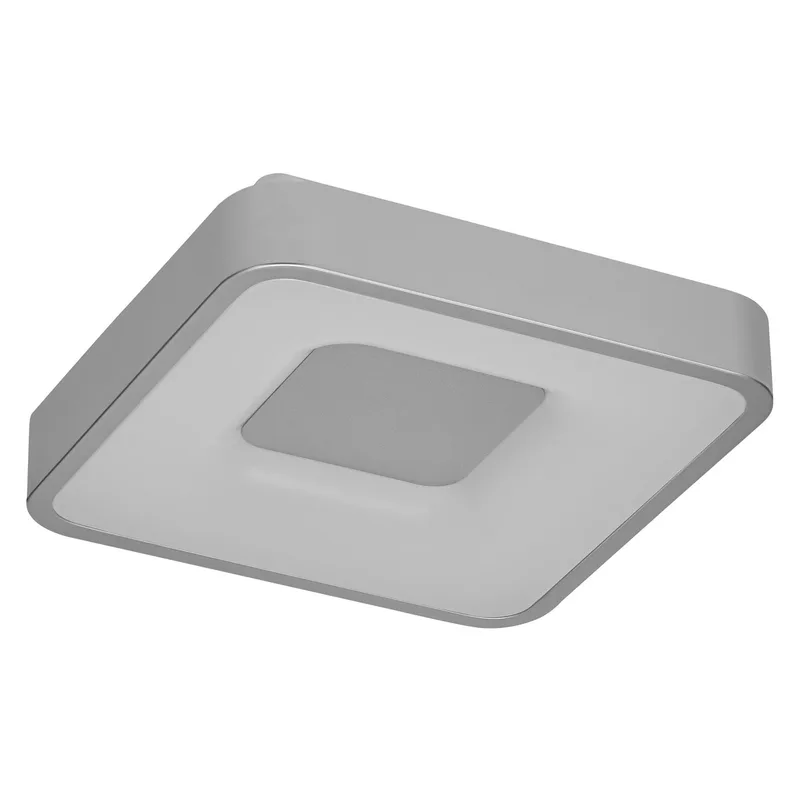 ORBIS Piana LED Plafondlamp 290mm, 16W, 3000K warm wit, Click-DIM, Metaal, IP20 de Osram en Argent – photo produit