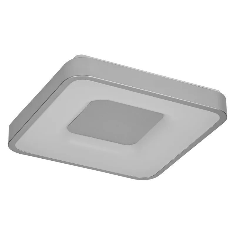 ORBIS Piana LED Plafondlamp 380mm, 24W, 3000K warm wit, Click-DIM, Metaal, IP20 de Osram en Argent – photo produit