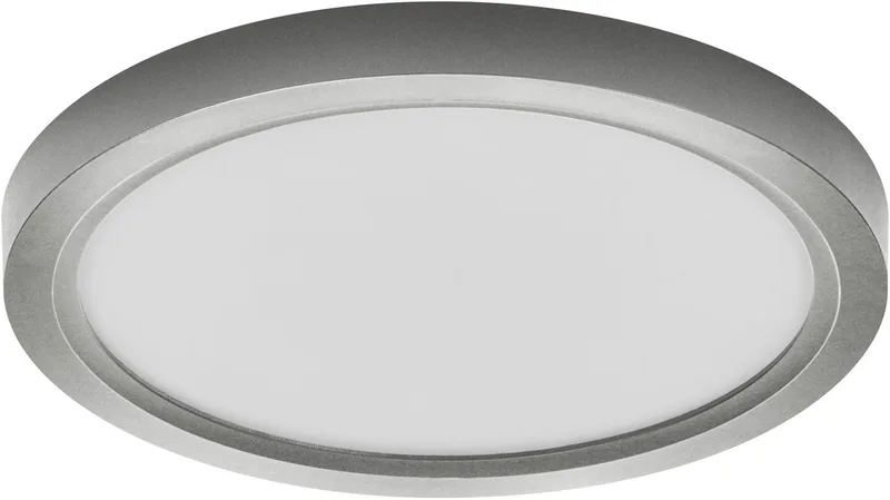 Orbis Quickfix 195mm LED Plafondlamp, 16W, 3000K Warm wit, 1200lm, Click-DIM, Kunststof/Metaal de Osram en Argent – photo produit