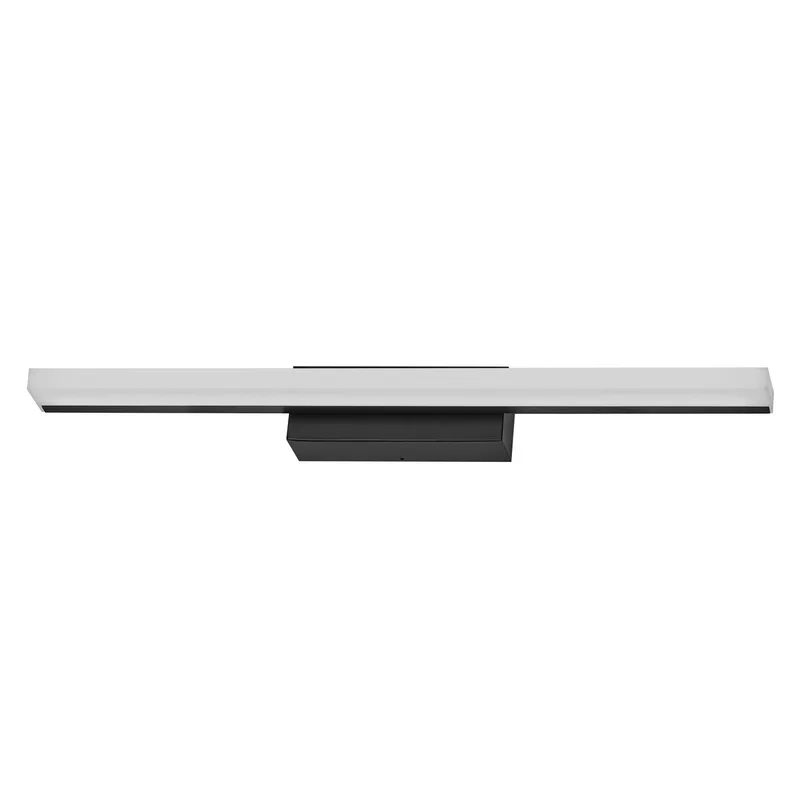 Orbis Spiegellamp in 60 cm, aluminium behuizing, 10 W, 950 lm, IP44 beschermingsklasse, kleurtemperatuur instelbaar via Click CCT (4000 K en 3000 K), traploos dimbaar via aanraakbediening de Osram en Noir – photo produit