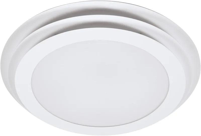 ORBIS SPIRAL LAYER CL LED plafondlamp 500mm, 38W, 4000lm, warmwitte lichtkleur, effectieve indirecte en directe lichtverdeling, long life, rond, gelaagd design, IP20, 3000K. van Osram in Wit – productfoto