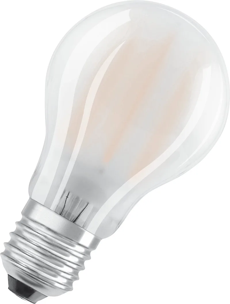 LED-pære E27 10W Classic A 2.700K mat fra Osram – produktbillede 1 af 3