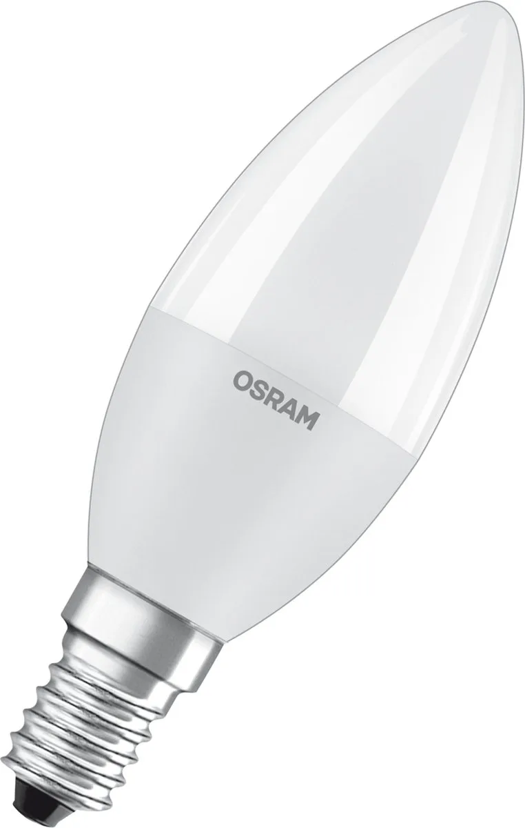 Classic B LED-pære E14 7 W 6.500 K mat fra Osram – produktbillede
