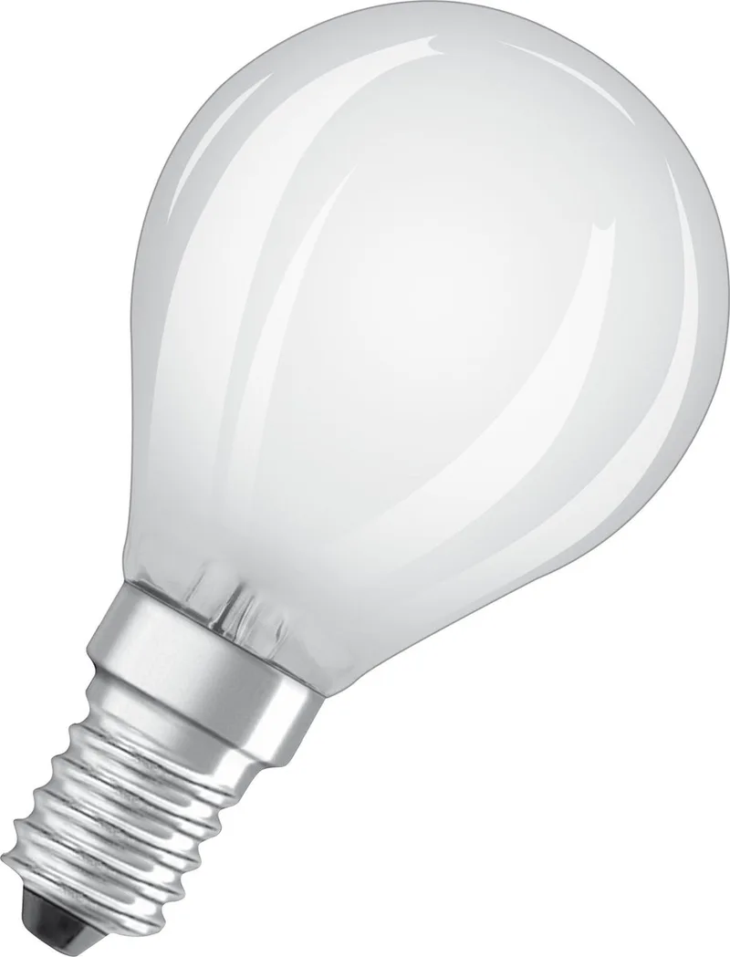 OSRAM 4058075435186 LED-lamp Energielabel E (A - G) E14 Peer 4 W = 40 W Koudwit (Ø x l) 45 mm x 77 mm 1 stuk(s) fra Osram – produktbillede