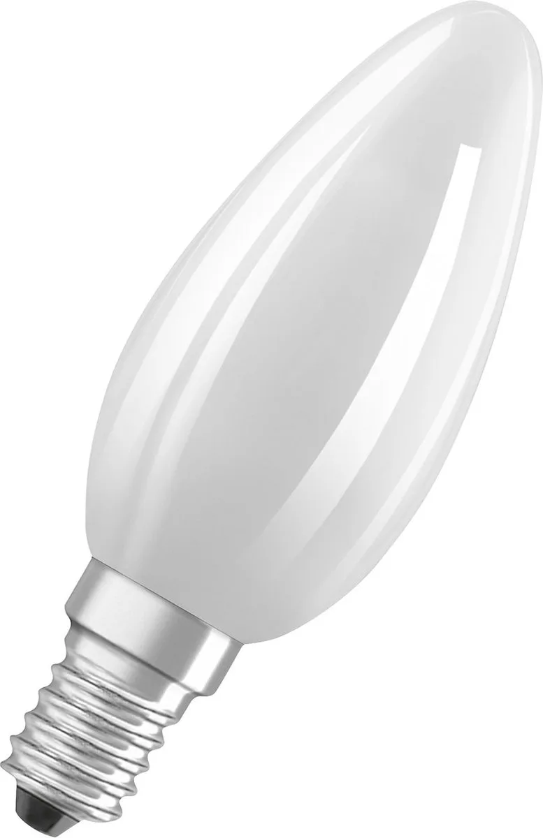 HOMELIGHTING 4058075435513 LED CEE D (A - G) E14 forme de flamme 5.9 W = 60 W blanc chaud (Ø x H) 35 mm x 100 mm non dimmable 1 pc(s) de Osram – photo produit