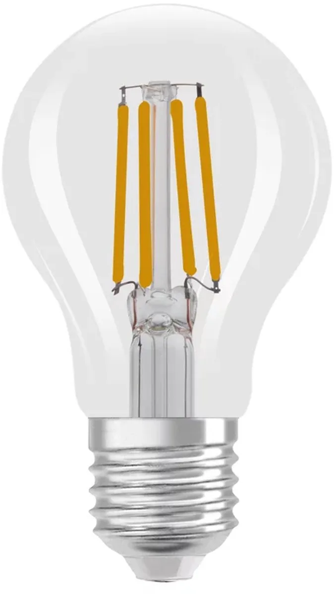 HOMELIGHTING 4058075435568 LED EEK E (A - G) E27 Birnenform 4 W = 40 W Warmweiß GLOWdim 1 St. von Osram – Produktfoto