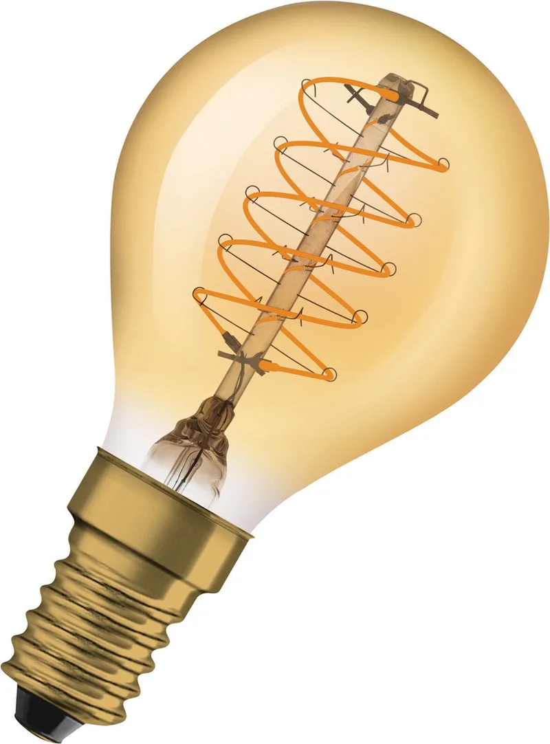 OSRAM 4058075761438 LED-lamp Energielabel G (A - G) E27 Peer 3.4 W = 25 W Warmwit (Ø x h) 45 mm x 45 mm 1 stuk(s) by Osram – product photo