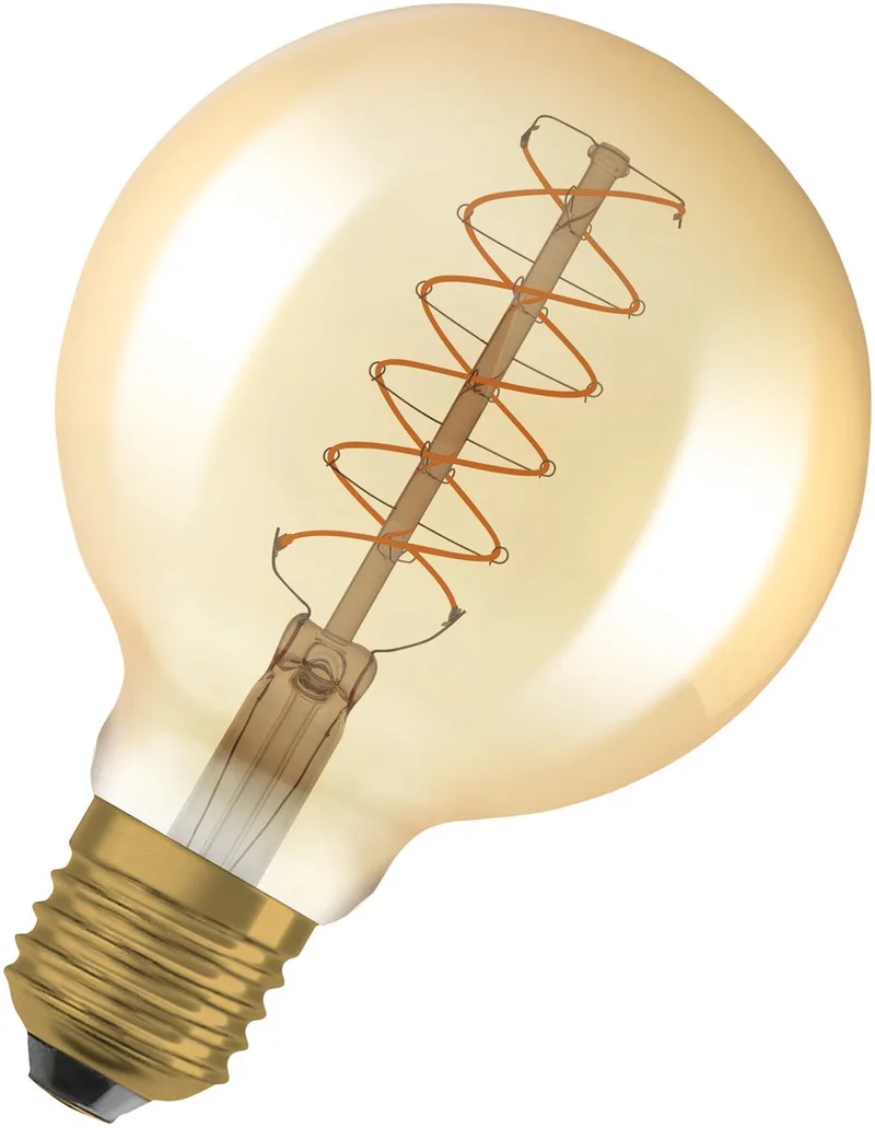 HOMELIGHTING 4058075761636 LED CEE F (A - G) E27 forme de globe 7 W = 48 W blanc chaud (Ø x H) 95 mm x 95 mm à intensité variable 1 pc(s) de Osram – photo produit