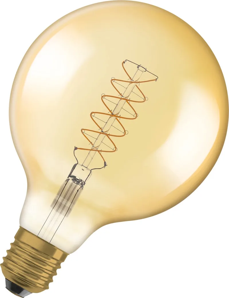 HOMELIGHTING 4058075761650 LED CEE F (A - G) E27 forme de globe 4.8 W = 37 W blanc chaud (Ø x H) 124 mm x 124 mm à intensité variable 1 pc(s) de Osram – photo produit