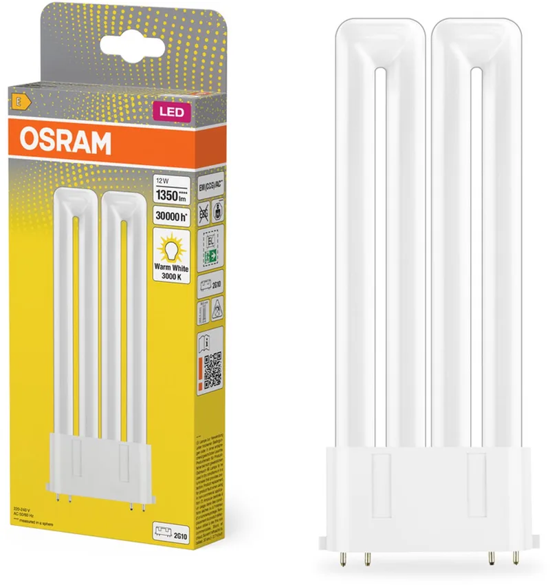 HOMELIGHTING 4058075822818 LED-lamp EEK E (A - G) 2G10 12 W = 24 W Varmvit (Ø x H) 89.50 mm x 89.50 mm 1 st från Osram – produktbild