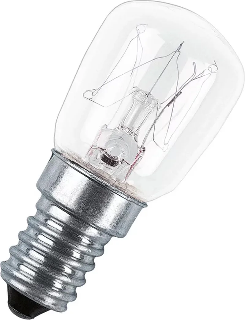 Ovenlamp E14 15W 2700K 85lm 230V - Helder - Dimbaar - Warm Wit licht - Per doos à 100 stuks von Osram – Produktfoto