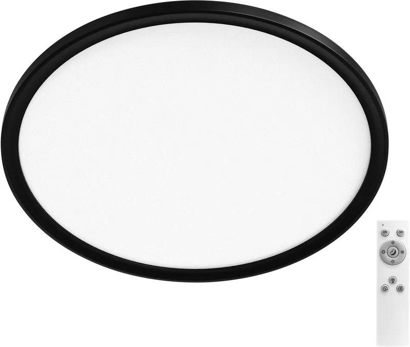 plafondlamp 3000 K / 4000 K / 6000 K, warm wit, 1700 lm, 22 W, 42 cm Ø, polypropyleen (PP), 120° stralingshoek de Osram en Noir – photo produit