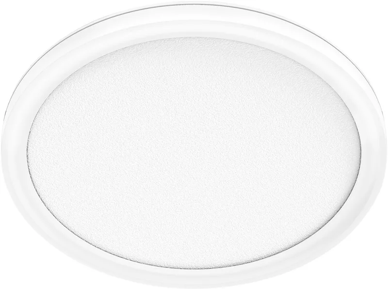 plafondlamp 4000 K, koelwit, 1000 lm, 14 W, 22 cm Ø, polypropyleen (PP), 120° stralingshoek, levensduur van 25.000 u, 220-240 V de Osram en Blanc – photo produit