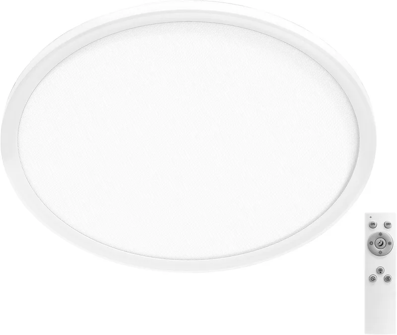 plafondlamp wit, 3000 K / 4000 K / 6000 K, warm wit, 1000 lm, 14 W, 22 cm Ø, polypropyleen (PP), 120° stralingshoek von Osram in Weiß – Produktfoto