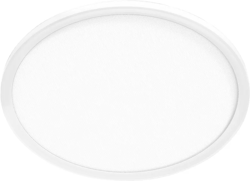 plafondlamp wit, 3000 K / 4000 K / 6000 K, warm wit, 1850 lm, 22 W, 42 cm Ø, polypropyleen (PP), 90° stralingshoek by Osram in White – product photo