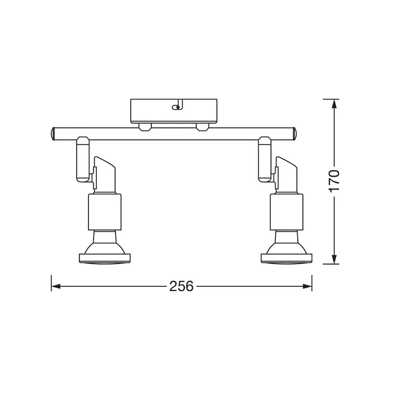 HOMELIGHTING 4099854473401 Lampe à réflecteur LED GU10 réflecteur 1 pc(s) de Osram en Argent – photo produit