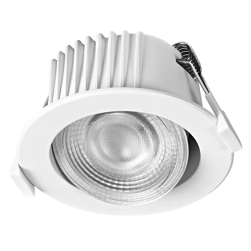 Spot Set LED inbouwspot CCT IP44 4,9W 88mm, set van 3 badkamer Click-CCT, 290lm, 2700–6500K de Osram en Blanc – photo produit