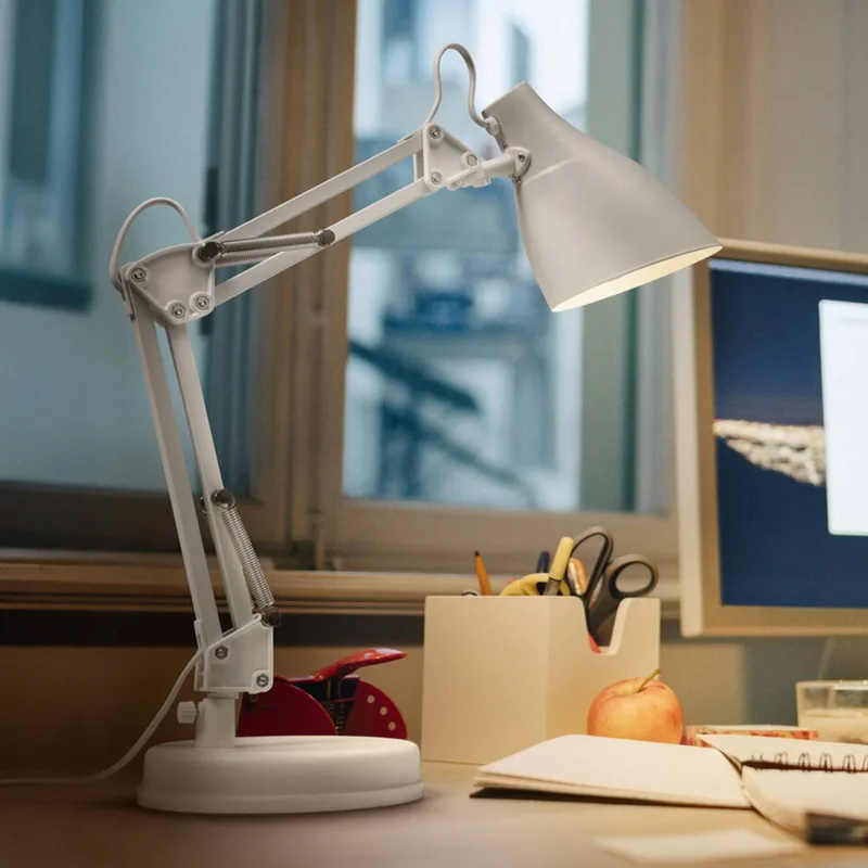 tafellamp Office Line Desk Pear, E27 de Osram en Blanc – photo produit