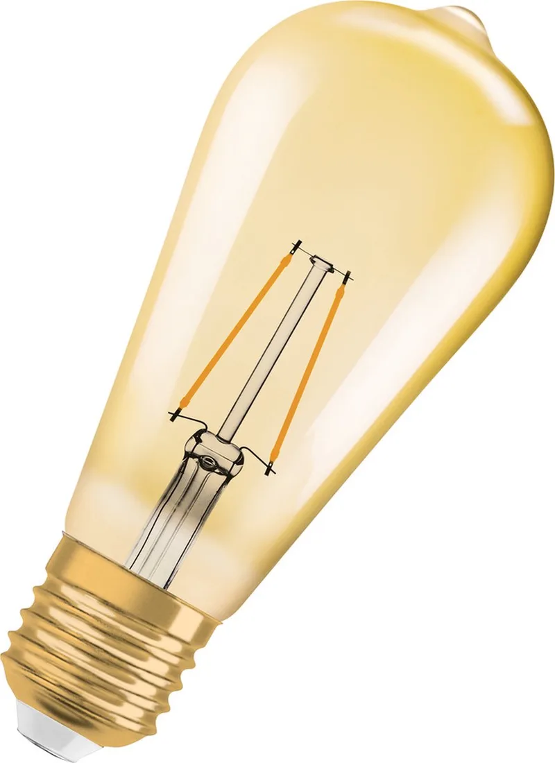 Vintage 1906® Klassieke Edison LED lamp, 2,5W, 220lm de Osram – photo produit